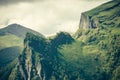 Mountains Landscape moody weather clouds Summer