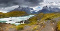 Mountains Landscape Nature Patagonia Royalty Free Stock Photo
