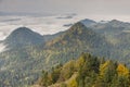 Mountains landscape - Pieniny, Poland.