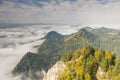 Mountains landscape - Pieniny, Poland.