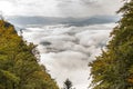 Mountains landscape - Pieniny, Poland.