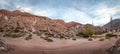 Mountains and landscape of Purmamarca - Purmamarca, Jujuy, Argentina Royalty Free Stock Photo