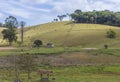 The mountains and the landscape in the rural area of State of Minas Gerais, Brazil. Royalty Free Stock Photo