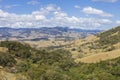 The mountains and the landscape in the rural area of State of Minas Gerais, Brazil. Royalty Free Stock Photo