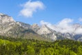 Bucsoiu mountains view from Deer Valley Royalty Free Stock Photo