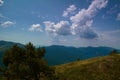 Mountains landscape view summersky trees nature outdoor natural enviroment