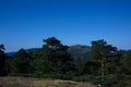 Mountains landscape view summersky trees nature outdoor natural enviroment