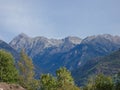 Mountains and landscapes of the Pyrenees of Huesca, Aragon, Spain