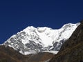 Mountains in Langtang Royalty Free Stock Photo
