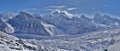 Sagarmatha national park, Everest, Lhotse and Ngozumpa glacier