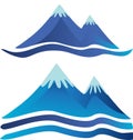 Mountains logos