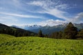Mountains meadow Royalty Free Stock Photo