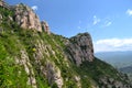 Mountains in Montserrat, Spain