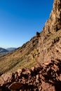 Mountains morning landscape near of Moses mountain, Sinai Egypt Royalty Free Stock Photo