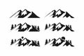 Mountains. Mountains Vector. Landscape Logo. Mountains Logo. Rock Logo