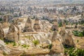 Mountains near Goreme, Cappadocia, Turkey Royalty Free Stock Photo