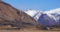 Mountains near Hofn in east fjords in Iceland