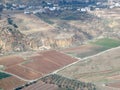 Mountains near Kerak Royalty Free Stock Photo