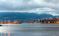 Mountains near Rijeka city in Croatia