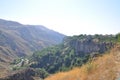 Mountains near Temple Garni Royalty Free Stock Photo