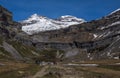 Snow in spring. Ordesa Natural Park. Huesca.