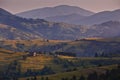 Mountains overlooking the highway