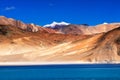 Mountains,Pangong tso (Lake),Leh,Ladakh,Jammu and Kashmir,India Royalty Free Stock Photo