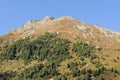 Mountains and peaks landscape. KÃÂ¼htai glacier, natural environment. Hiking in the Stubai Alps. Sellrain valley, Tirol, Austria Royalty Free Stock Photo