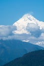 Mountains peaks in North Sikkim, India