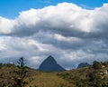 Mountains in Petropolis from Itaipava Royalty Free Stock Photo
