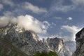 Mountains in the picos de europa, spain