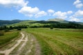 Mountains in Poland Bieszczady