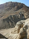 Mountains of Qumran Royalty Free Stock Photo