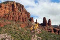 Red Rocks of Sedona, Arizona on a sunny day