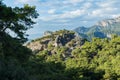 Mountains on River Dalyan