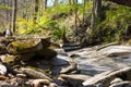 Mountains, Rivers, Rocks, Trees Royalty Free Stock Photo