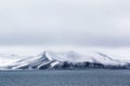 Mountains, rocks, ice and snow