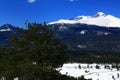 Mountains in Rocky Mountain National Park Royalty Free Stock Photo