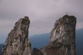Mountains Romania Rarau- The Lady`s Stones, Pietrele Doamnei Royalty Free Stock Photo