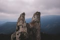 Mountains Romania Rarau- The Lady`s Stones, Pietrele Doamnei Royalty Free Stock Photo