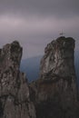 Mountains Romania Rarau- The Lady`s Stones, Pietrele Doamnei Royalty Free Stock Photo