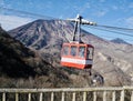 Mountains Ropeway Winter landscape Nikko Tochigi, Japan