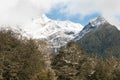 Mountains from Routeburn Track