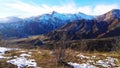 Mountains of Sari-Khosor, Tadjikistan Royalty Free Stock Photo