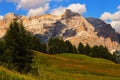 Mountains scenery in Alta Badia, Dolomiti mountains Italy, Europe