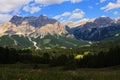 Mountains scenery in Alta Badia, Dolomiti mountainsm Italy, Europe