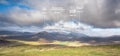 Mountains of Scotland. Munros of Perthshire: Carn Liath, Airgiod Bheinn, Beinn A`Ghlo, Carn nan Gabhar Royalty Free Stock Photo