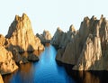 Mountains among the sea 3D