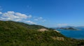 Mountains with the sea in Vung Tau, Vietnam Royalty Free Stock Photo