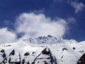 Mountains seen Annapurna Base Camp Royalty Free Stock Photo